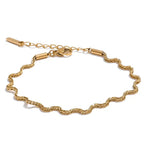 Collier Chaîne Maille Dorée — Argent 925 Plaqué Or 18K Bijoux de Paris