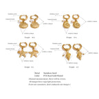Boucles d'Oreilles Coquillage Perle d'Eau Douce — Argent 925 Plaqué Or 18K Bijoux de Paris